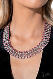 Paparazzi Zi Necklace - Flirtatious - Pink