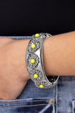 Paparazzi Bracelet - Taking FLORAL - Green