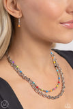 Paparazzi Necklace - A Pop of Color - Multi