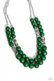 Paparazzi Necklace - Shopaholic Season - Green
