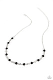 Paparazzi Necklace - Pronged Passion - Black