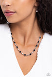 Paparazzi Necklace - Pronged Passion - Black