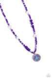 Paparazzi Necklace - Pearly Possession - Purple