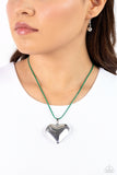 Paparazzi Necklace - Devoted Daze - Green