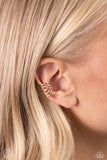Paparazzi Earring - Flexible Fashion - Gold