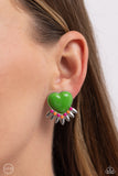 Paparazzi Earring - Spring Story - Green