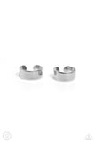 Paparazzi Earring - Catwalk Curves - Silver