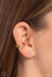 Paparazzi Earring - Stud Story - Gold