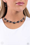 Paparazzi Necklace - Strands of Sass - Silver