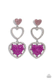 Paparazzi Earring - Couples Celebration - Pink