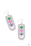 Paparazzi Earring - Layered Lure - Multi