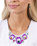 Paparazzi Necklace - Poetically Painted - Purple