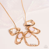 Paparazzi Necklace - Gleaming Gala - Gold