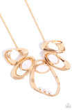 Paparazzi Necklace - Gleaming Gala - Gold