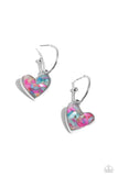 Paparazzi Earring - Shell Signal - Pink
