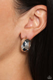 Paparazzi Earring PREORDER - Patterned Past - Silver Hoops