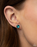 Paparazzi Earring PREORDER - Breathtaking Birthstone - Blue