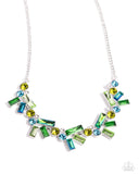 Paparazzi Necklace - Serene Statement - Green