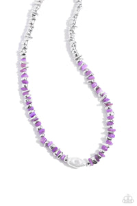 Paparazzi Necklace - Seasonal Socialite - Purple