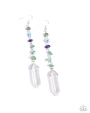 Paparazzi Earring - Quartz Qualification - Green