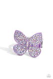 Paparazzi Ring PREORDER - Aerial Ambassador - Purple