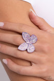 Paparazzi Ring PREORDER - Aerial Ambassador - Purple