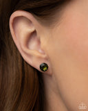Paparazzi Earring PREORDER - Breathtaking Birthstone - Green