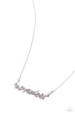 Paparazzi Necklace - Birth Month Bling - November - Silver
