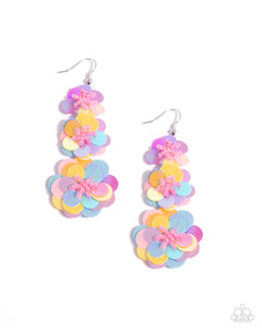 Paparazzi Earring PREORDER - Beaded Bouquet - Multi