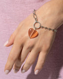 Paparazzi Bracelet - HEART Restoration - Orange