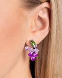 Paparazzi Earring - Grapevine Grace - Purple