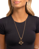 Paparazzi Necklace - Nuanced Nautical - Gold