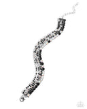 Paparazzi Bracelet - Serendipitous Strands - Silver