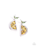 Paparazzi Earring PREORDER - Lady Lemon - Yellow