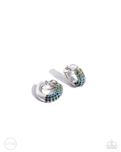 Paparazzi Earring PREORDER - Ombré Observer - Blue