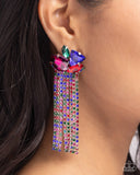 Paparazzi Earring- Blinding Blend - Multi