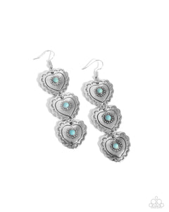 Paparazzi Earring PREORDER - Vintage Allure - Blue