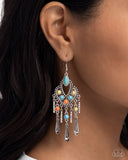 Paparazzi Earring PREORDER - Naturally Vintage - Multi