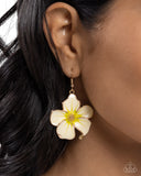 Paparazzi Earring PREORDER - Floral Flavor - Gold