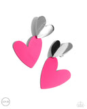 Paparazzi Earring - Romantic Occasion - Pink Clip-On