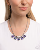 Paparazzi Necklace PREORDER - Teardrop Tribute - Purple