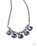 Paparazzi Necklace PREORDER - Teardrop Tribute - Purple