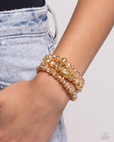 Paparazzi Bracelet - Malibu Maiden - Gold