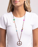 Paparazzi Necklace PREORDER - Peaceful Playtime - Copper