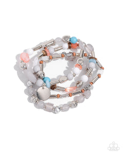 Paparazzi Bracelet - Cloudy Chic - Silver