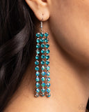 Paparazzi Earring - Ombre Occupation - Blue