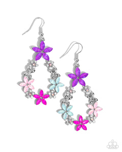 Paparazzi Earring - FAIRY Beautiful - Pink