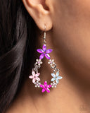 Paparazzi Earring - FAIRY Beautiful - Pink