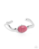 Paparazzi Bracelet - Striped Sensation - Pink