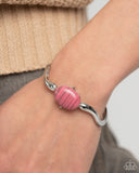 Paparazzi Bracelet - Striped Sensation - Pink